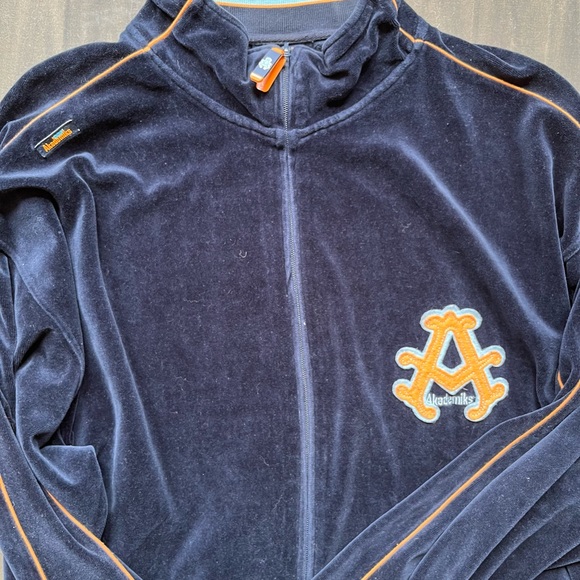 Akademiks Stadium Division Velour Jacket XL - Picture 1 of 9